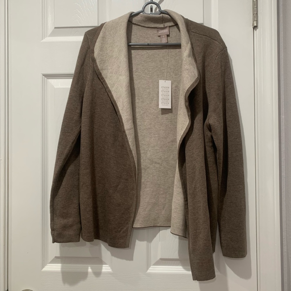 Chico’s Open Cardigan Sweater